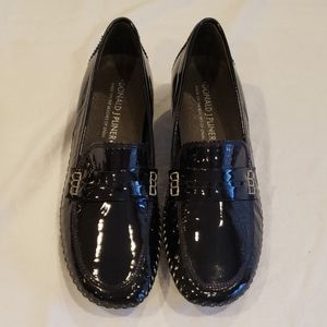 Donald J Pliner Patent Leather Loafers